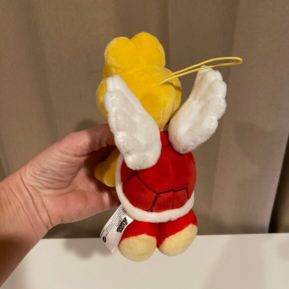Super Mario Bros. Joppa Paratroopa Plush 8 Turtle with Wings - Picture 6 of 8
